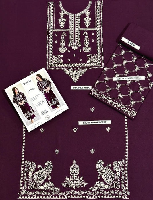 Winter Embroidery Collection 2pc