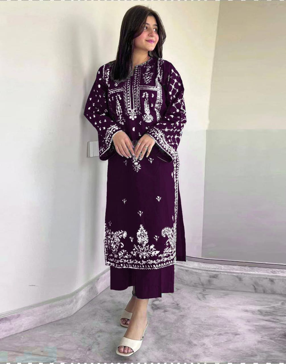Winter Embroidery Collection 2pc