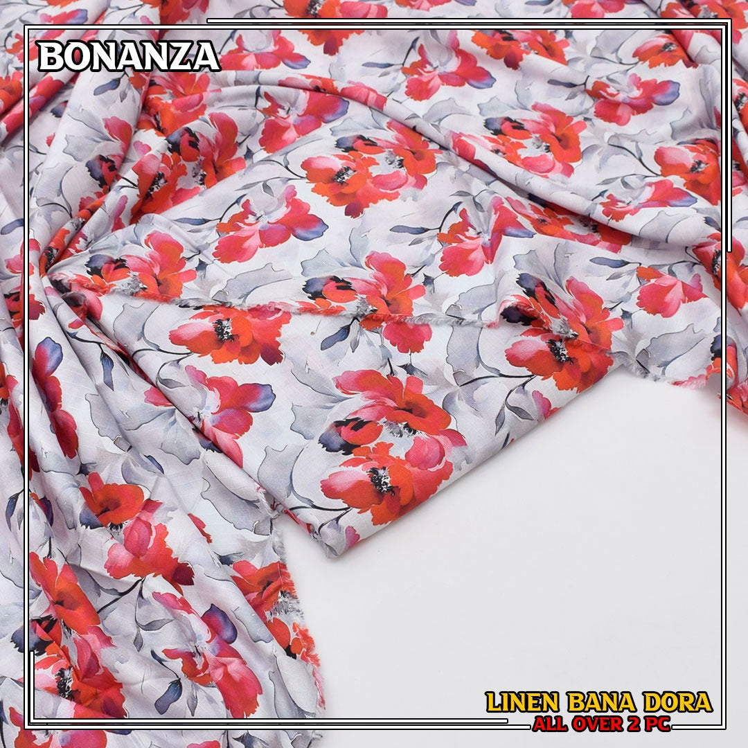 Linen Bana Dora Allover 2 PC 146