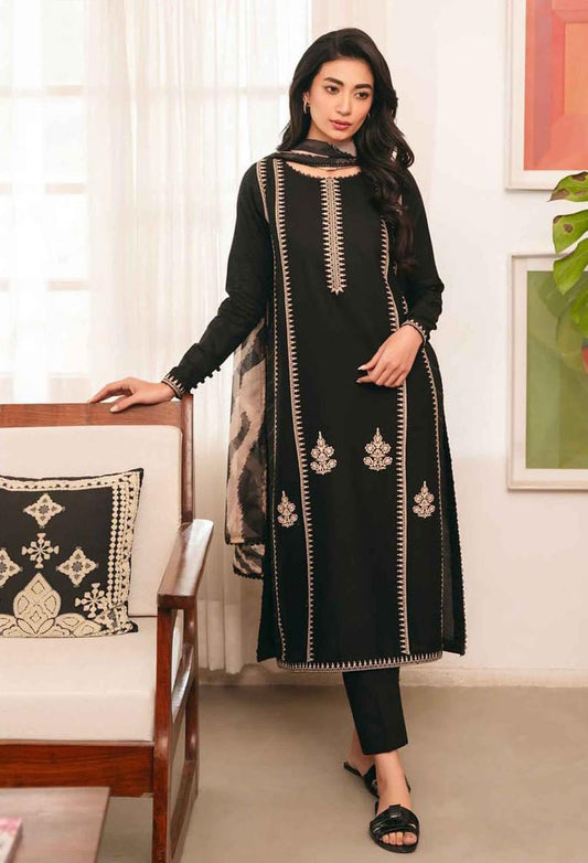 WINTER COLLECTION DHANAK EMBROIDERY 3PC