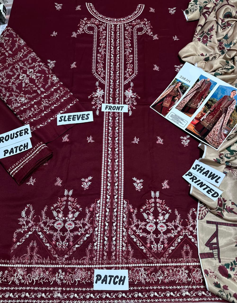 WINTER EMBROIDERY COLLECTION 3PC