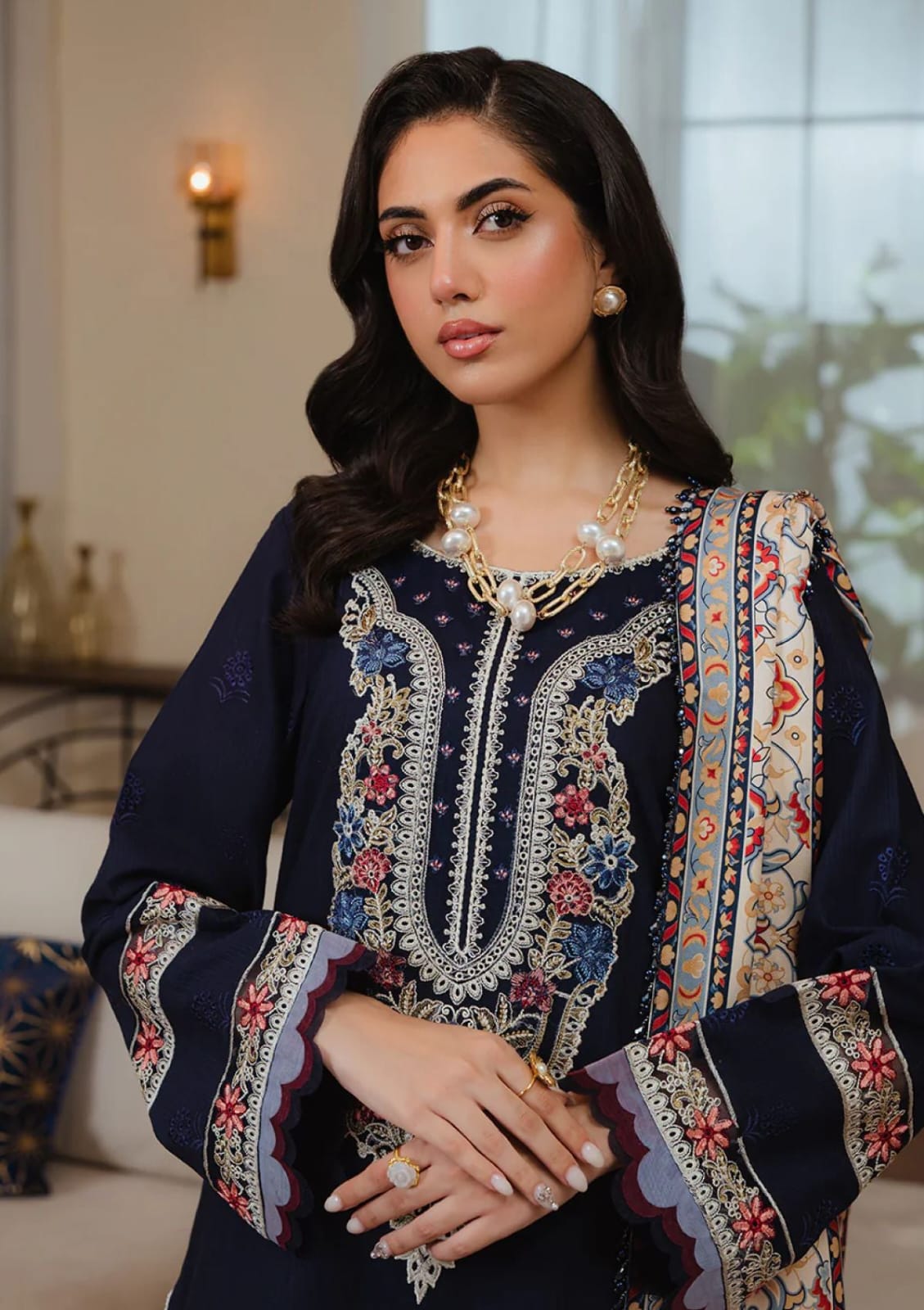 Winter Embroidery Collection 3pc