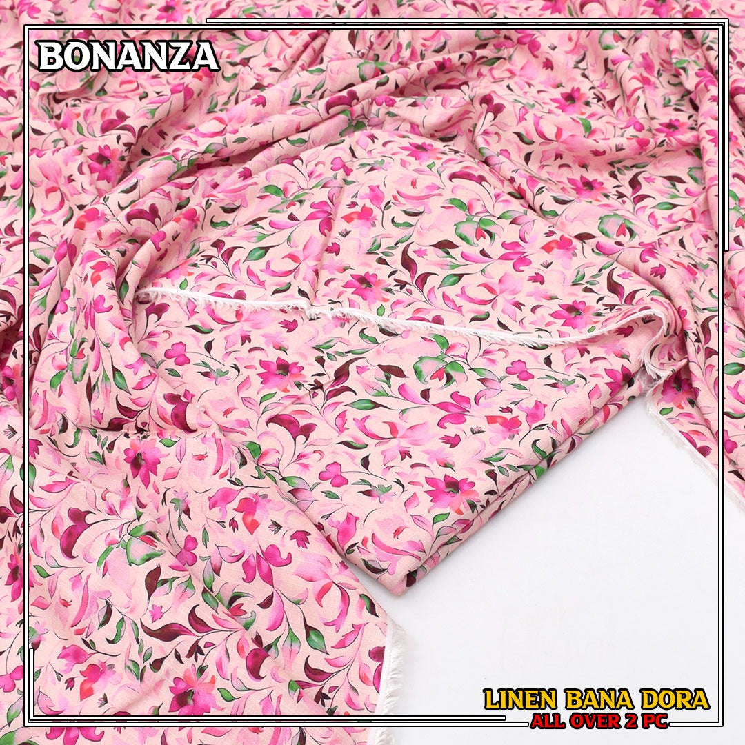 Linen Bana Dora Allover 2 PC 119