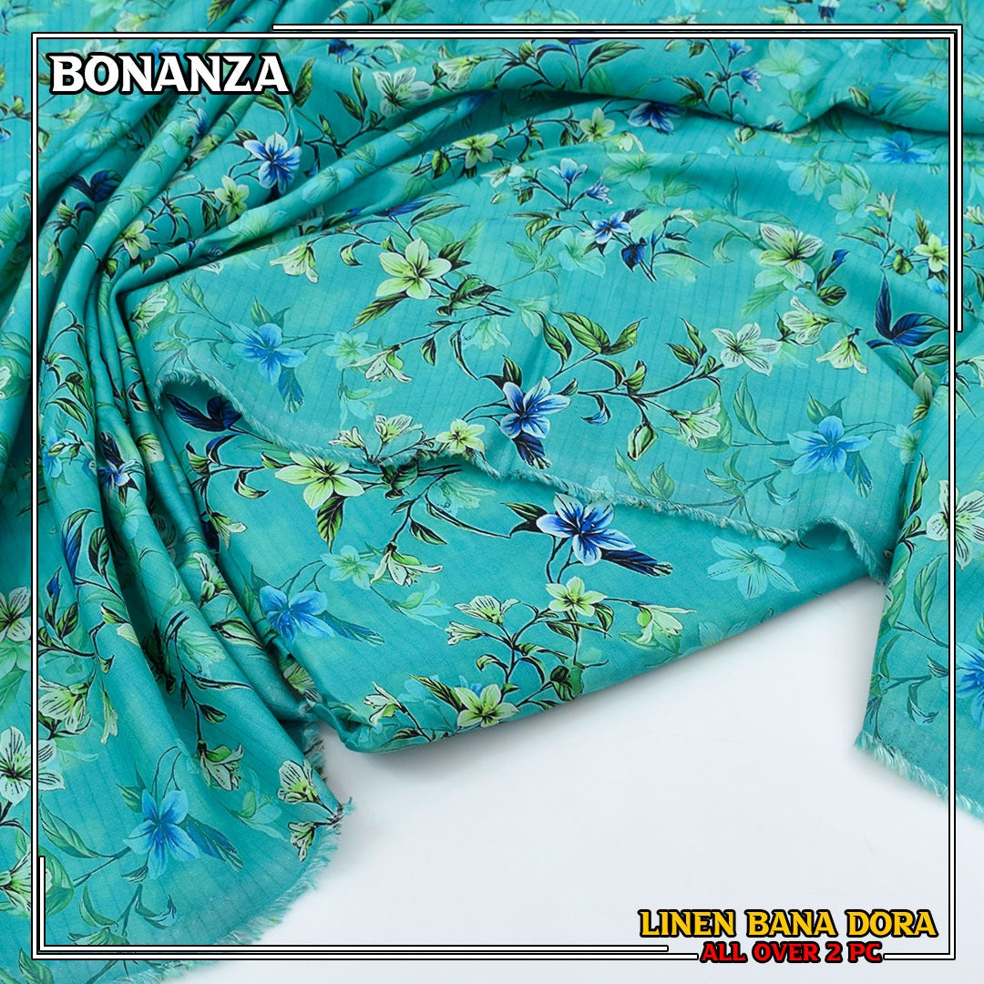 Linen Bana Dora Allover 2 PC 121