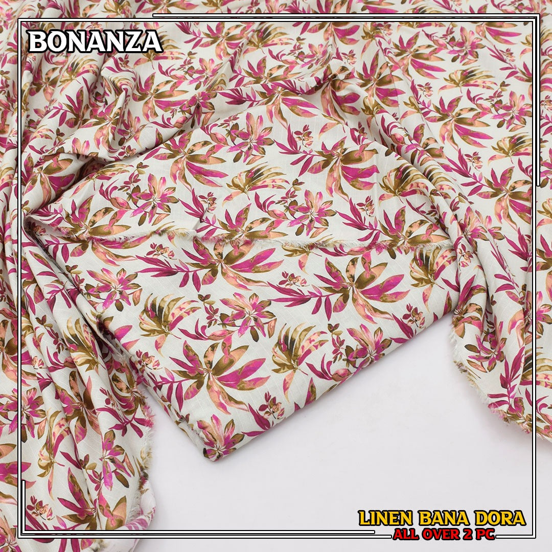 Linen Bana Dora Allover 2 PC 139