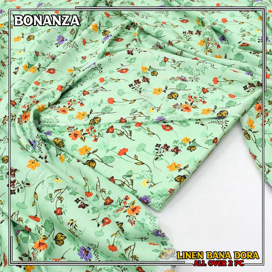 Linen Bana Dora Allover 2 PC 109