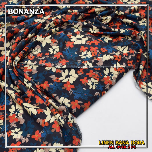 Linen Bana Dora Allover 2 PC 111