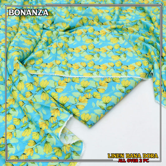 Linen Bana Dora Allover 2 PC 120