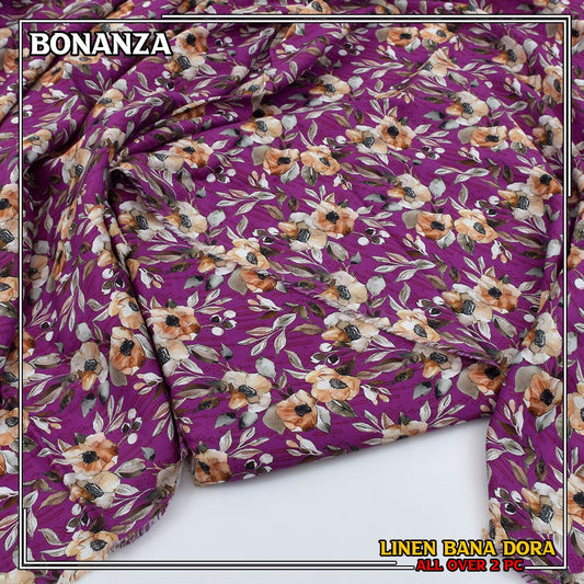 Linen Bana Dora Allover 2 PC 104