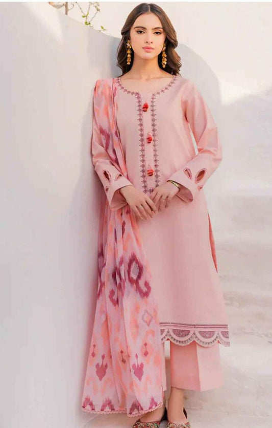 WINTER COLLECTION DHANAK EMBROIDERY 3PC