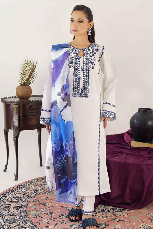 WINTER COLLECTION DHANAK EMBROIDERY 3PC