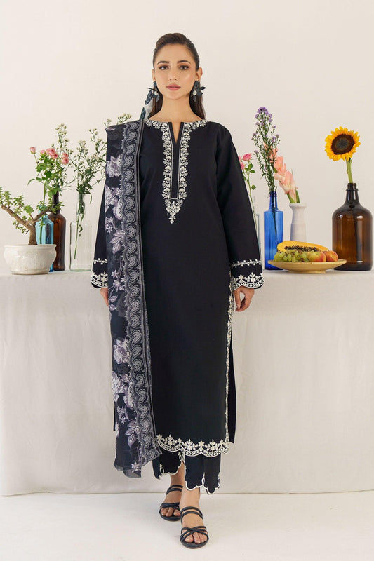 WINTER COLLECTION DHANAK EMBROIDERY 3PC