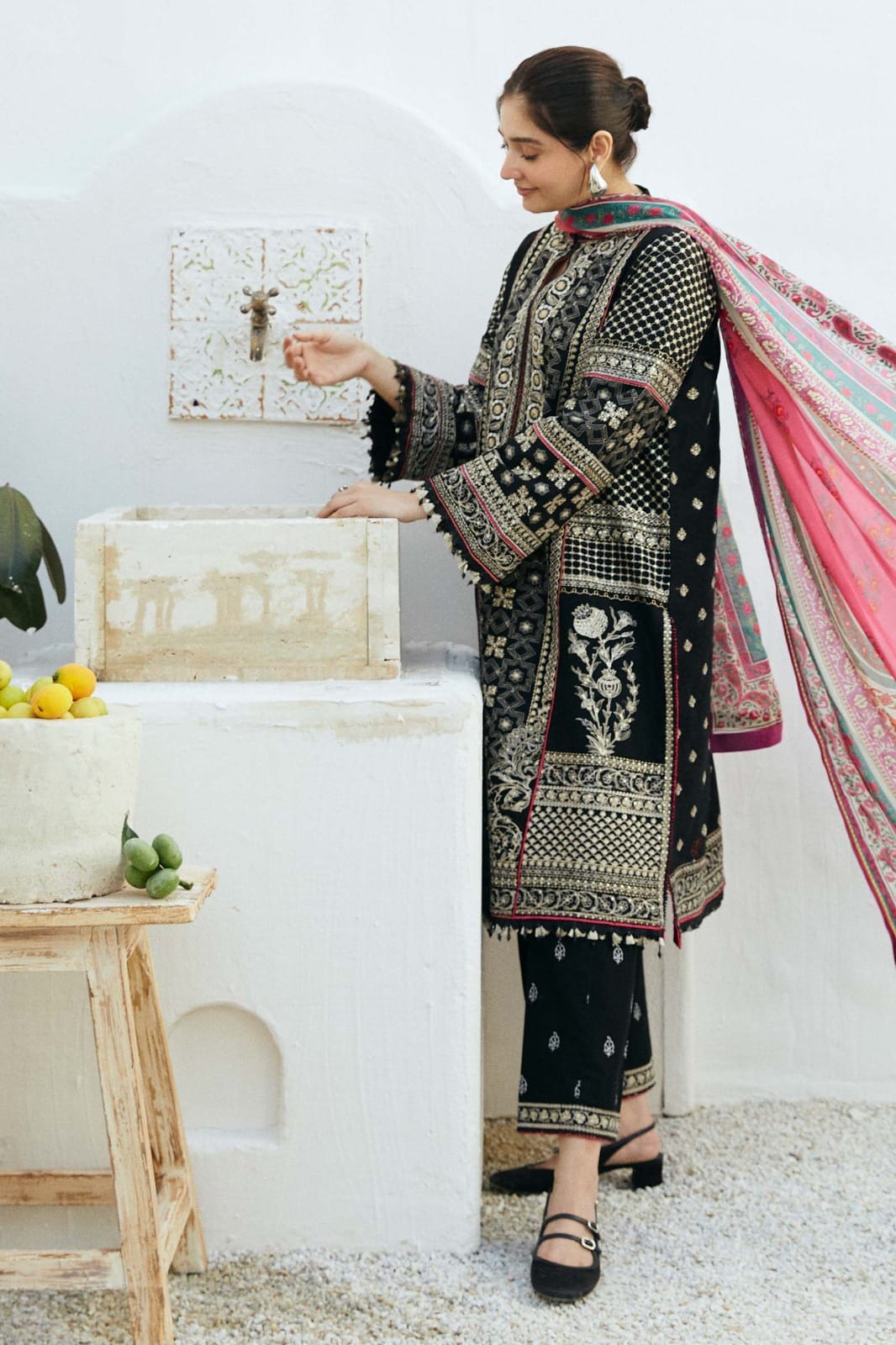Winter Embroidery Collection 3pc