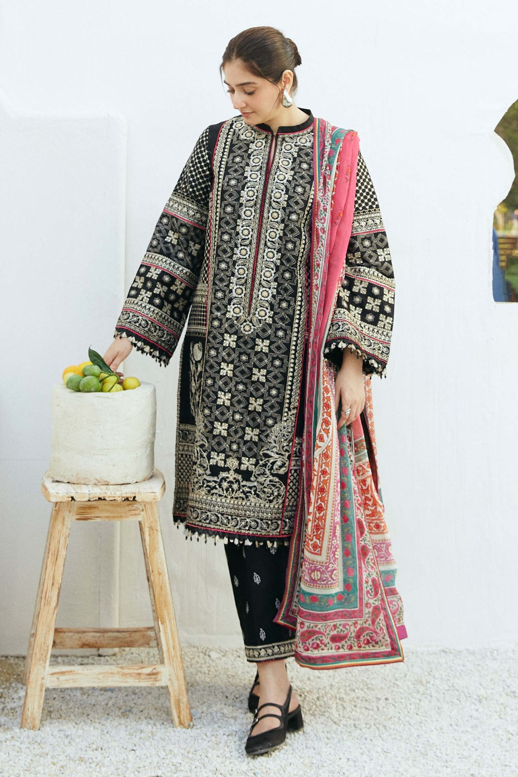 Winter Embroidery Collection 3pc