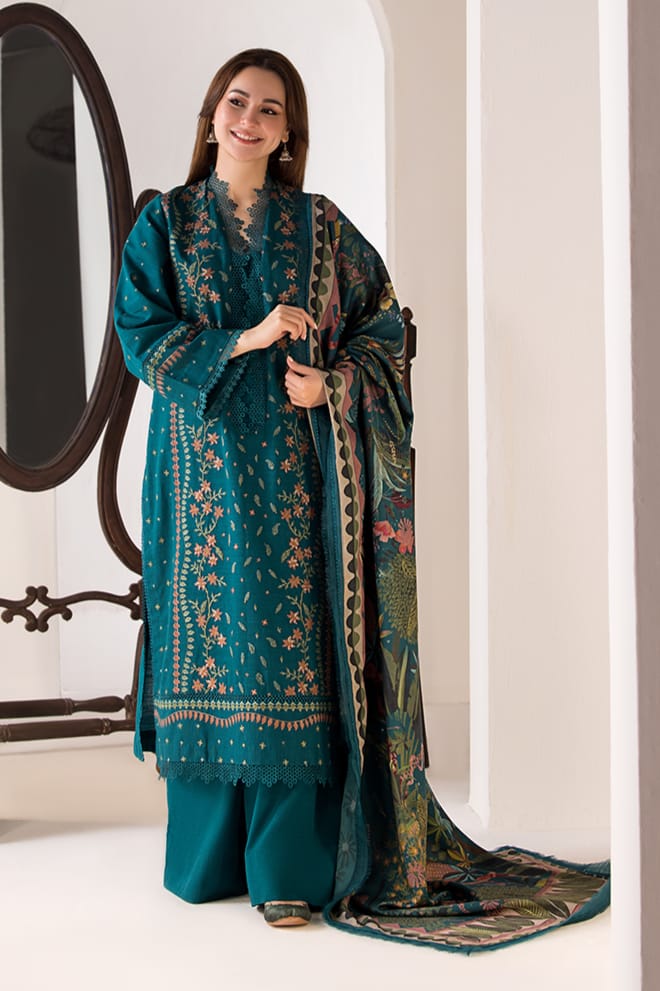 Winter Embroidery Collection 3pc