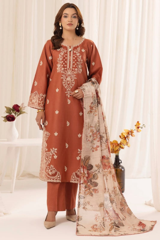 WINTER EMBROIDERY COLLECTION3PC