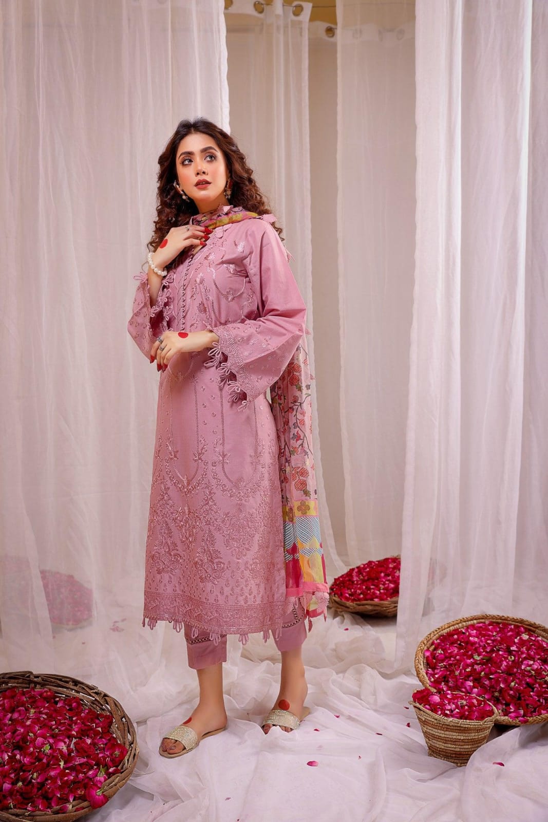 Winter Embroidery Collection 3pc