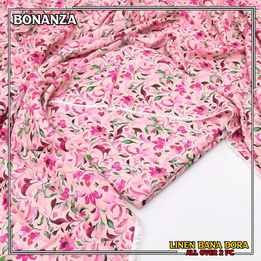 Linen Bana Dora Allover 2 PC 119