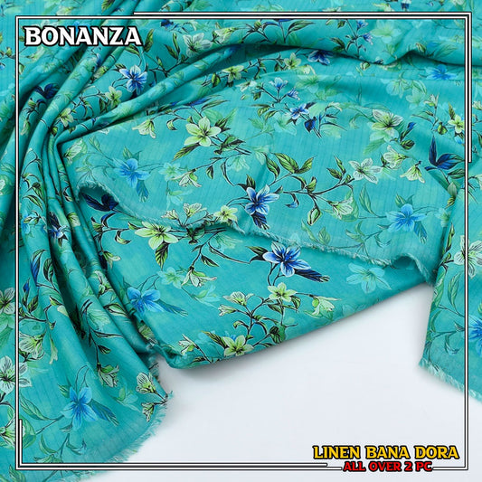 Linen Bana Dora Allover 2 PC 121