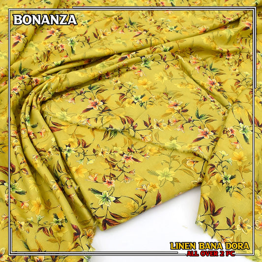Linen Bana Dora Allover 2 PC 124