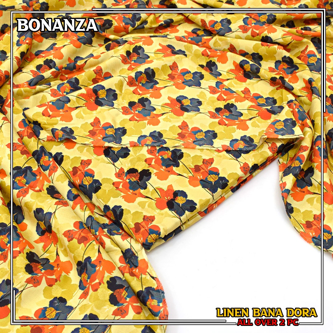 Linen Bana Dora Allover 2 PC 125