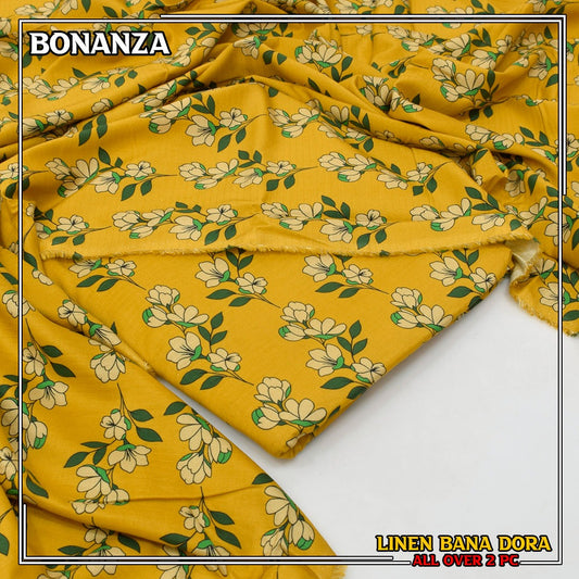 Linen Bana Dora Allover 2 PC 126
