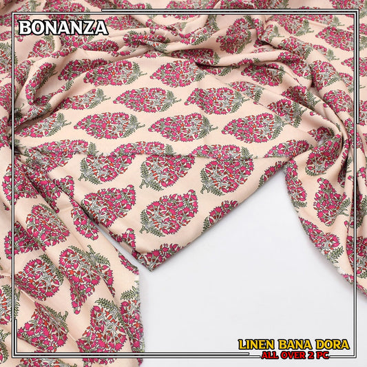 Linen Bana Dora Allover 2 PC 127