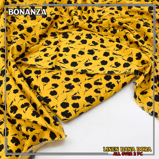 Linen Bana Dora Allover 2 PC 130