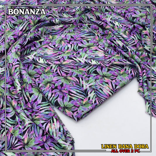 Linen Bana Dora Allover 2 PC 132