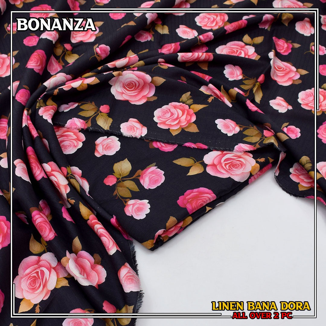 Linen Bana Dora Allover 2 PC 134