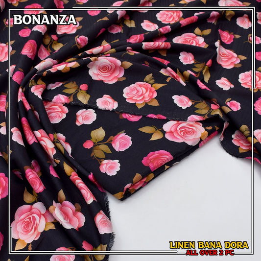 Linen Bana Dora Allover 2 PC 134