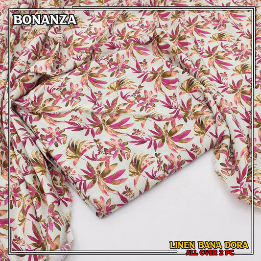 Linen Bana Dora Allover 2 PC 139