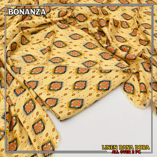 Linen Bana Dora Allover 2 PC 138