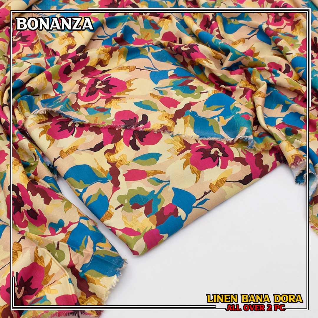 Linen Bana Dora Allover 2 PC 141
