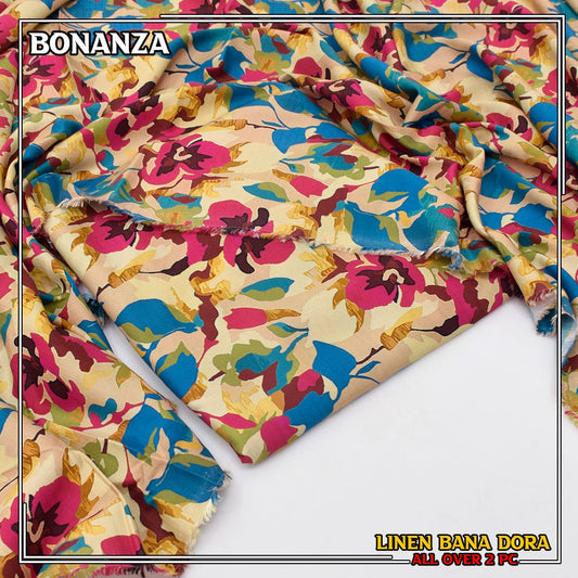 Linen Bana Dora Allover 2 PC 141
