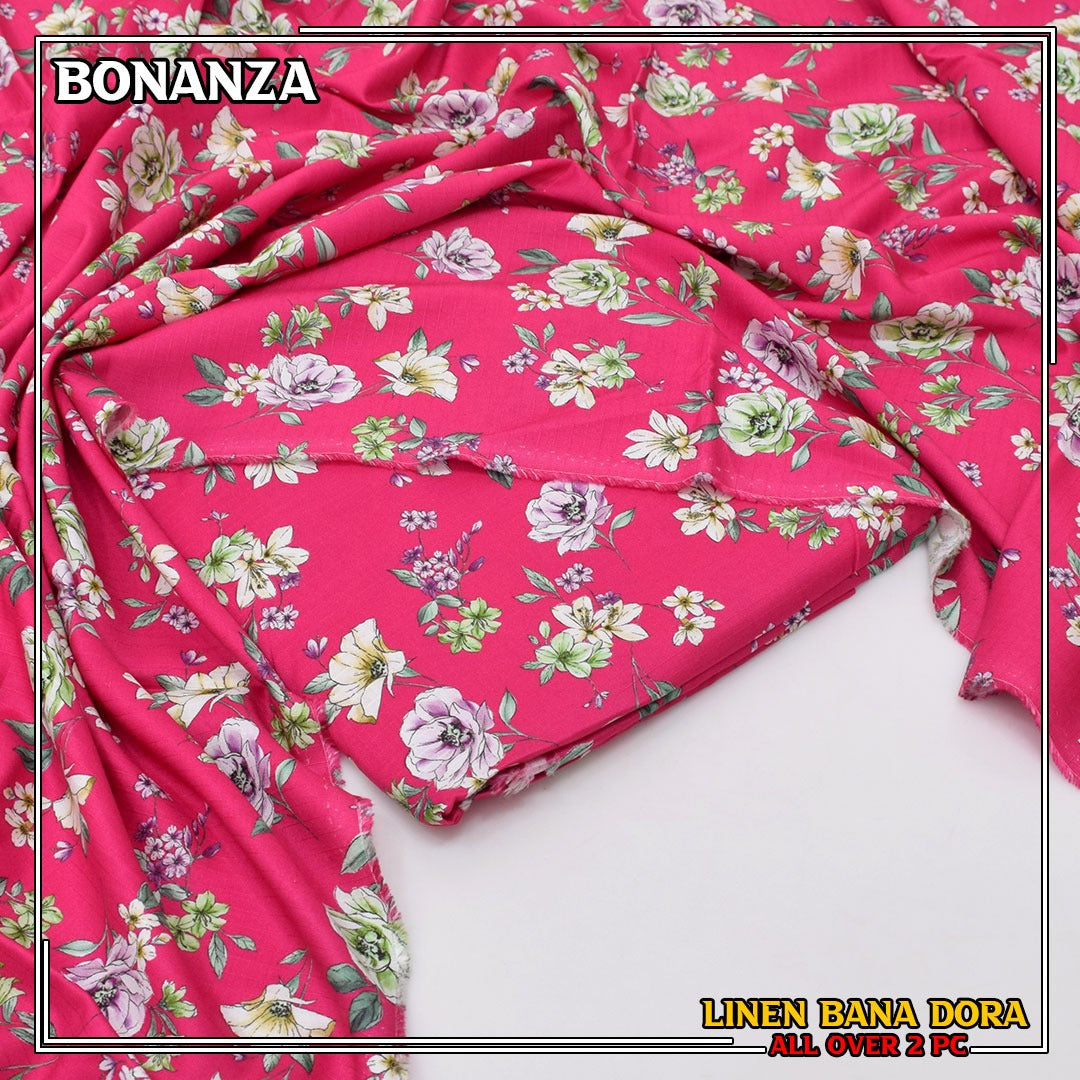Linen Bana Dora Allover 2 PC 142