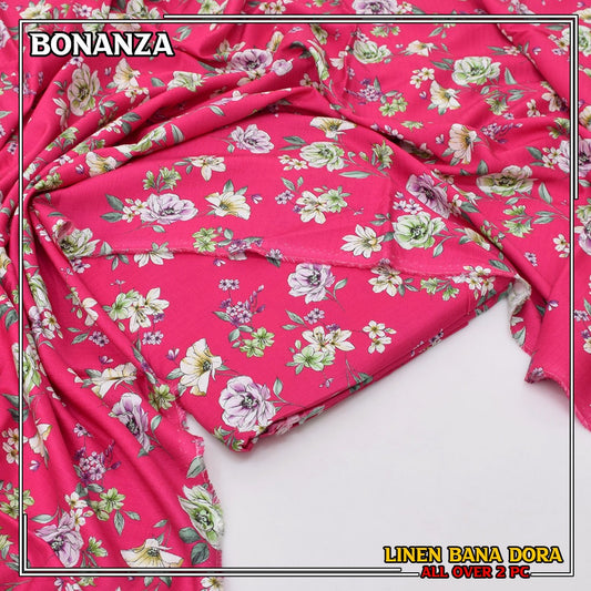 Linen Bana Dora Allover 2 PC 142