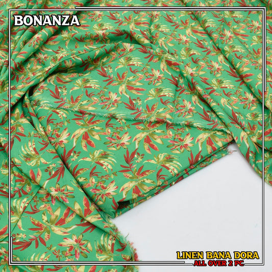 Linen Bana Dora Allover 2 PC 143