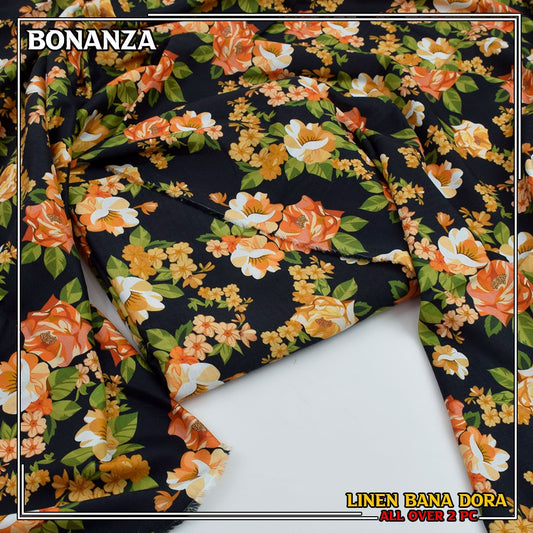 Linen Bana Dora Allover 2 PC 145
