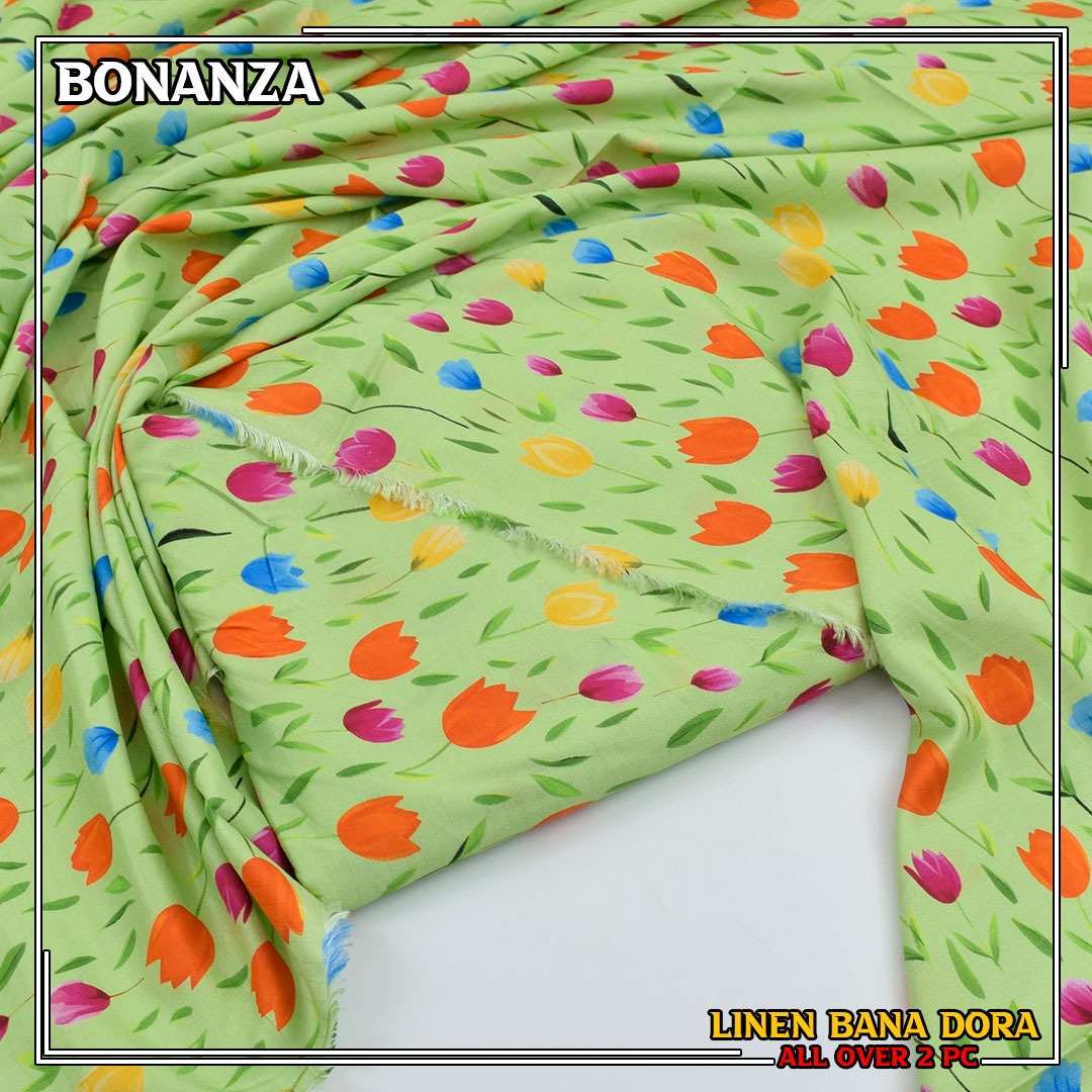 Linen Bana Dora Allover 2 PC 147
