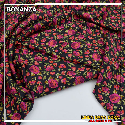Linen Bana Dora Allover 2 PC 148